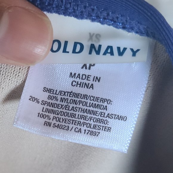 Blue swim top - Picture 3 of 3